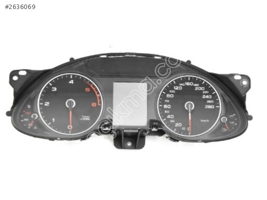 Audi	A4 B8 KM Saati Gösterge Paneli Kadran 8K0920932D Orijinal