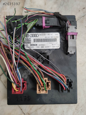Audi A4 BCM Beyni Konfor Kontrol Modülü 8K0907063K 8K0 907 063 K