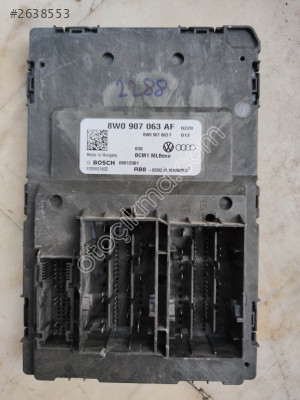 Audi A4 BCM Beyni Kontrol Modülü 8W0907063AF - 8W0907063F
