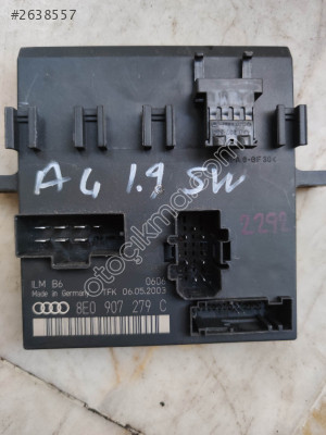Audi A4 Konfor Beyni Kontrol Modülü 8E0907279C - 8E0 907 279 C