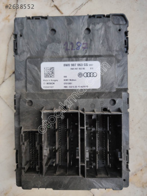 Audi A5 BCM Beyni Kontrol Modülü 8W0907063CG - 8W0907063BG