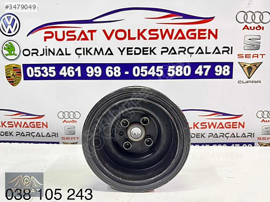 1.6TDİ CAY MOTOR ÇIKMA ORJİNAL KRANK KASNAGI 038 105 243