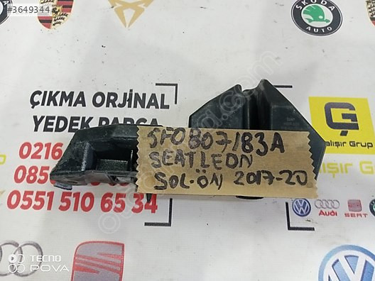 SEAT LEON 2017-2020 SOL ÖN TAMPON BRAKETİ OEM 5f0807183a