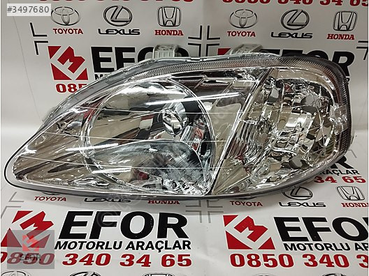 HONDA CİVİC SOL FAR 98-00 OEM NO: 33151-S04-B03