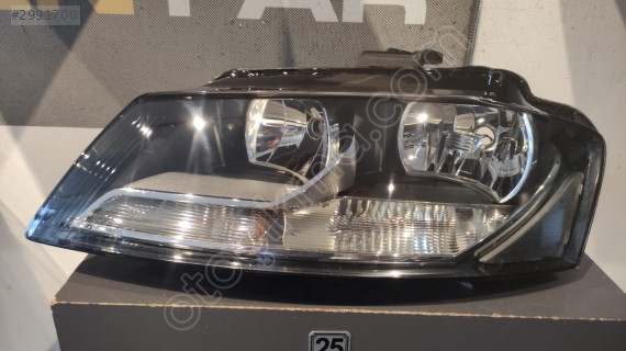 AUDİ A3 SOL FAR ELEKTRİKLİ MOTORLU 2009 2012 8P0941003AJ C