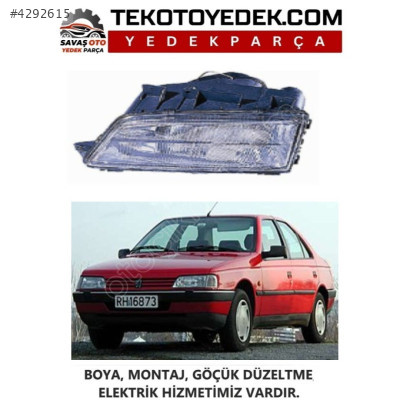 PEUGEOT 405 ÖN FAR SAĞ SOL 1988 VE ÜZERİ / KAMPANYA