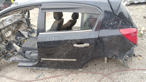 OPEL CORSA D SOL ARKA KAPI ÇIKMA ORJİNAL