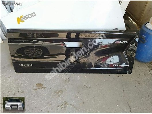 ısuzu dmax bagaj kapağı
