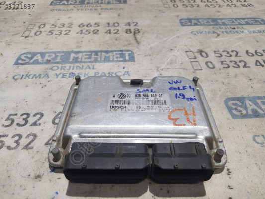 ÇIKMA VW GOLF 4 1.9 TDİ MOTOR BEYNİ 038906019AT