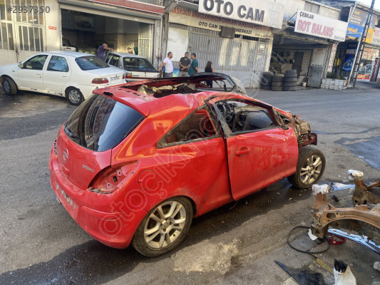 OPEL CORSA D TEK KAPI HURDA BELGELİ PARÇA OLARAK SATILIK