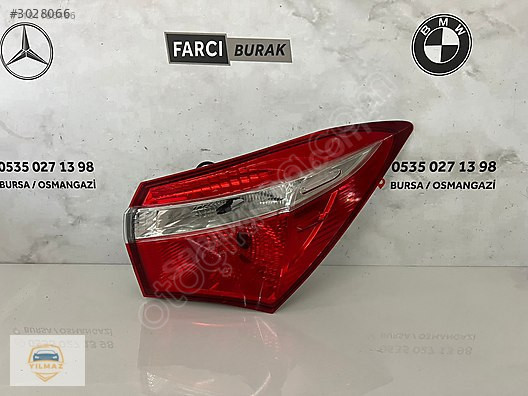COROLLA SAĞ STOP ORJİNAL 13-16