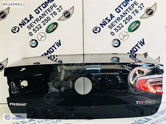 VOLKSWAGEN PASSAT B7 KASA BAGAJ KAPAĞI METALİK SİYAH ORJ ÇIKMA