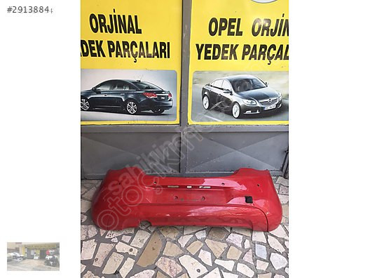 Opel corsa e arka tampon ORJİNAL OTO OPEL