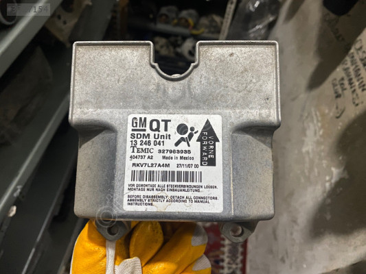 OPEL ASTRA H AİRBAG BEYNİ QT TANIM ÇIKMA 13246041 CANCAN OPEL
