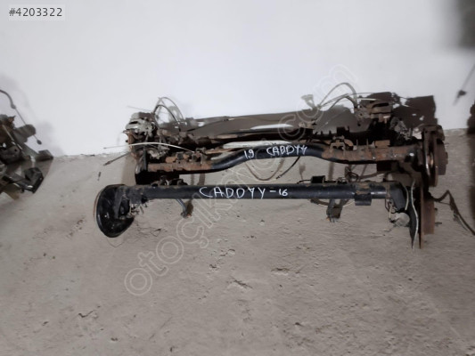 volkswagen caddy arka dingil torsiyon 1.9 dizel