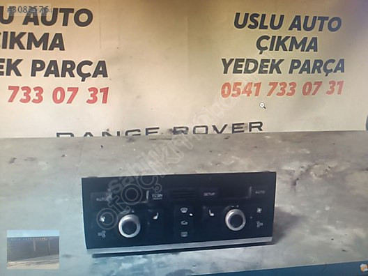 Audi Q7 klima kontrol paneli