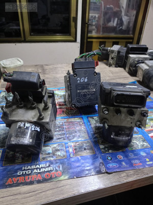 9630135080 Peugeot 206 ABS beyinleri çıkma orijinal