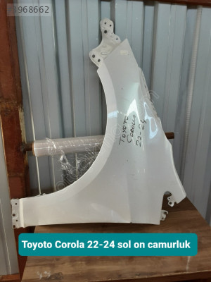 Toyoto Corola 22-24 sol on camurluk