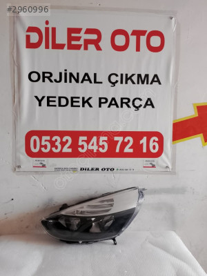 Clio 4 farları mevcuttur