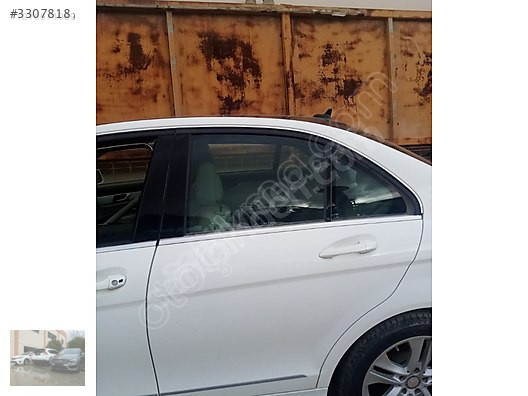 2012 MERCEDES C 180 SOL ARKA KAPI ÜNALLAR OTO YEDEK PARÇADA