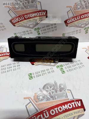 RENAULT LAGUNA 2 DİJİTAL SAAT BİLGİ EKRANI ORİJİNAL SÖKME