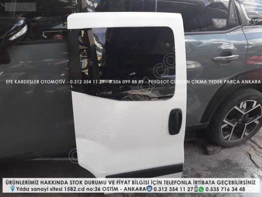 PEUGEOT BİPPER ÇIKMA SAĞ SÜRGÜLÜ KAPI