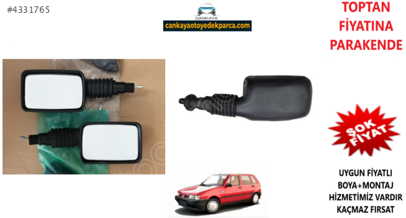 FİAT UNO DIŞ SOL/SAĞ AYNA SIFIR ADET FİYAT  7603390-7603391