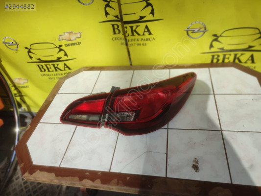 OPEL ASTRA J SEDAN SAĞ İÇ DIŞ STOP ÇIKMA ORJİNAL YEDEK PARÇA