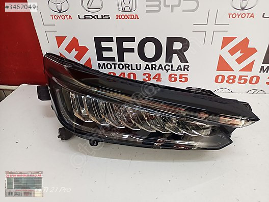 HONDA CİTY SAĞ FAR ÇIKMA ORİJİNAL PARÇA 2022-2024