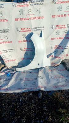 CİTROEN C-ELEYSEE SOL ÖN ÇAMURLUK ORİJİNAL ÇIKMA YEDEK PARÇA