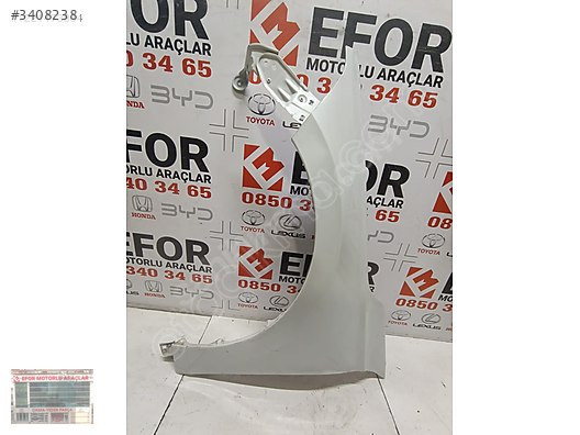HONDA CİVİC SOL ÖN ÇAMURLUK ÇIKMA ORJİNAL YEDEK PARÇA