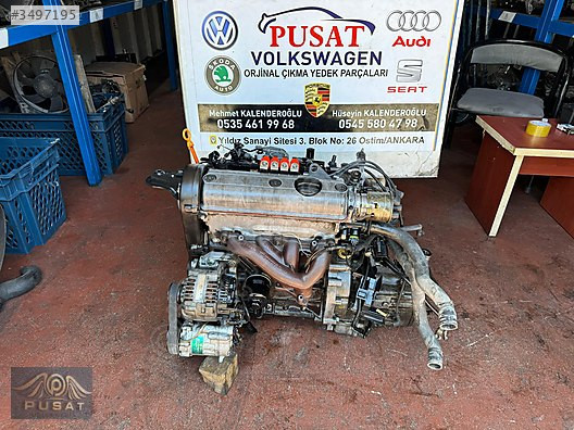 SEAT İBİZA 1.6 BENZİNLİ 75LİK AEE ALM ÇIKMA KOMPLE MOTOR