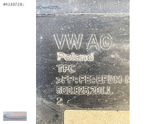 5Q0825201L GOLF LEON Q2 TROC SOL TABAN ALT MUHAFAZASI ORİJİNAL