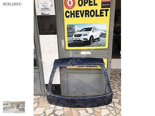 Opel corsa c çıkma bagaj kapağı ORJİNAL OTO OPEL