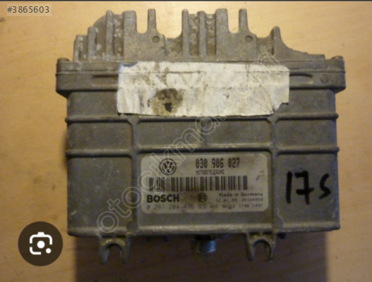 VW POLO MOTOR BEYNİ SIFIR ORJİNAL OEM 030906027 L