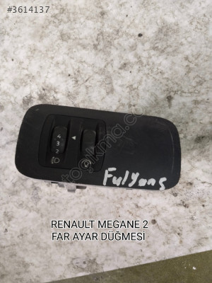 RENAULT MEGANE 2 ORJİNAL FAR AYAR DÜĞMESİ