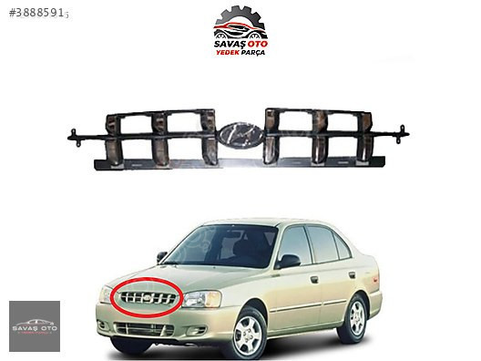 ACCENT MİLENYUM ÖN PANJUR 2000-2003