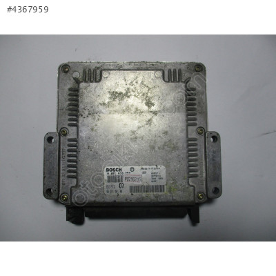 Peugeot 307 2.0 HDI Motor Beyni EDC15C2 07 0281010252 9635158180