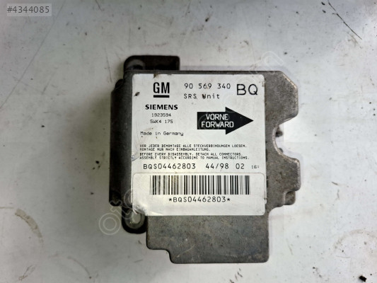 ÖZMEN OPEL VECTRA B AİRBAG BEYNİ 90569340