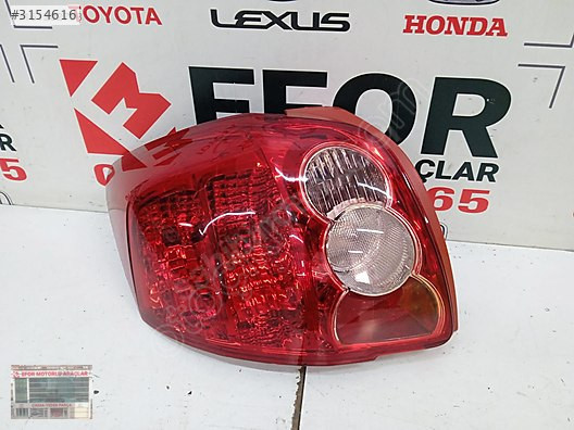 TOYOTA AURİS SOL STOP SIFIR 2007-2010