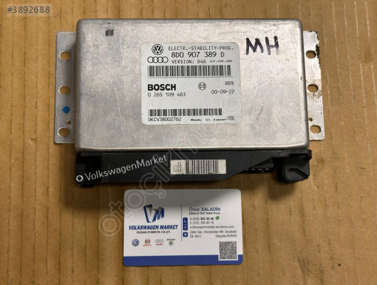 A4 PASSAT 97-02 ESP KONTROL ÜNİTESİ 8D0907389D