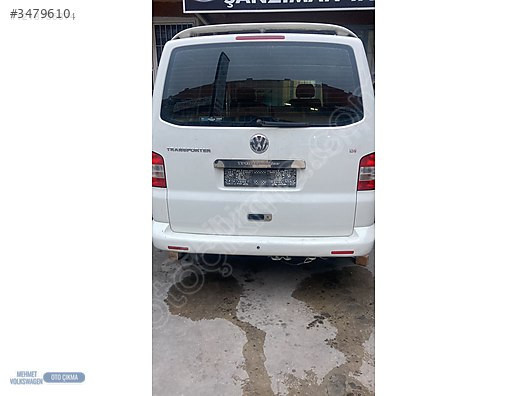 VW 2006 TRANSPORTER T5 BAGAJ KAPAĞI BEYAZ HATASIZ MEHMET VW