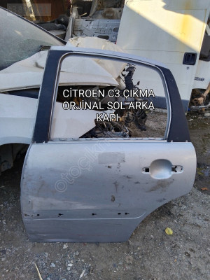 CİTRÖEN C3 ÇIKMA ORJİNAL SOL ARKA KAPI 2003-2010