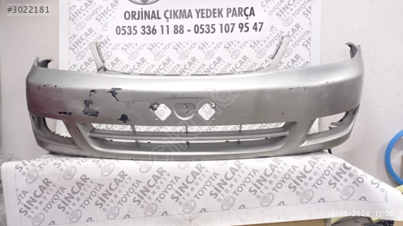 TOYOTA COROLLA '05-'06 ÇIKMA ORJİNAL ÖN TAMPON - SEDAN