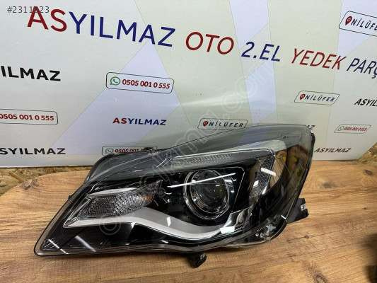 OPEL İNSİGNİA SOL FAR HALOJEN TİP ORJİNAL SIFIR