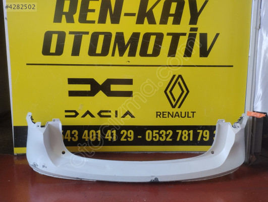 850239112R RENAULT RAFALE ARKA TAMPON SEDEF BEYAZ ORJ ÇIKMA