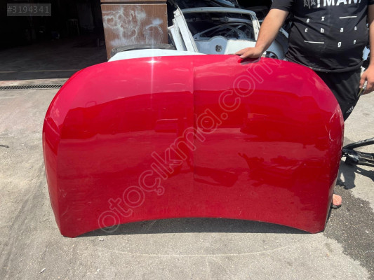 OPEL CORSA F KASA KIRMIZI MOTOR KAPUTU ORJINAL BOYASIZ