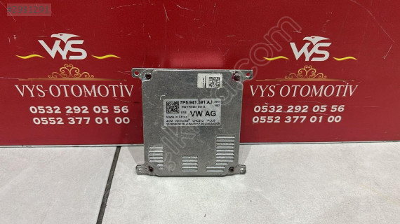 SKODA OCTAVİA FAR BEYNİ ORJ 7P5941591AJ 2017-2019