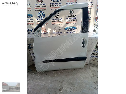 Doblo geniş aile sol ön kapı orijinal beyaz