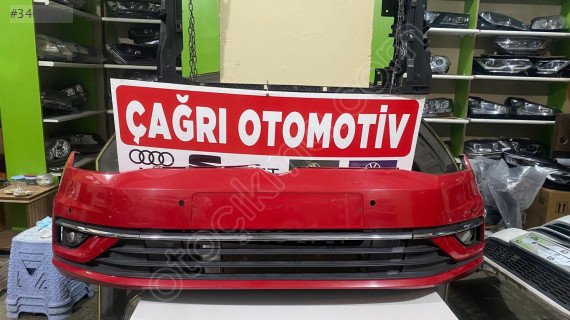VW GOLF 7.5 ÖN TAMPON ORJİNAL KIRMIZI 2016 2020